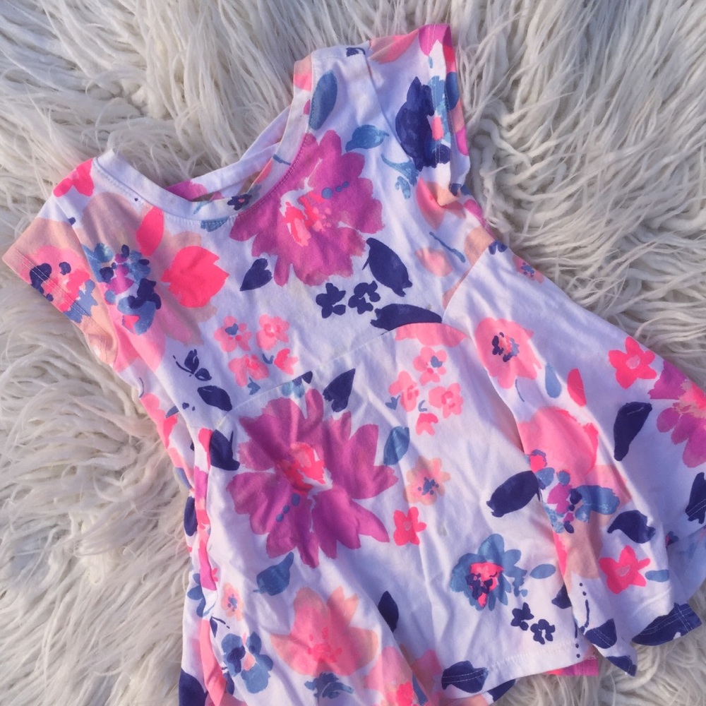 Floral top toddler